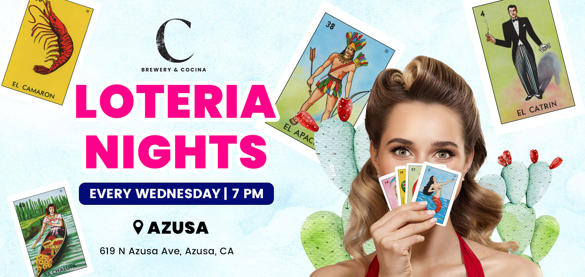 Loteria Nights - Every Wednesday | 7PM - Azusa Location Only